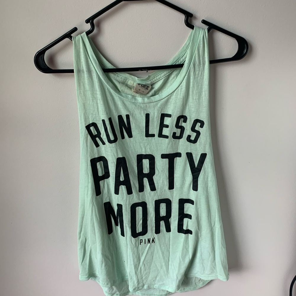 Pink workout shirt